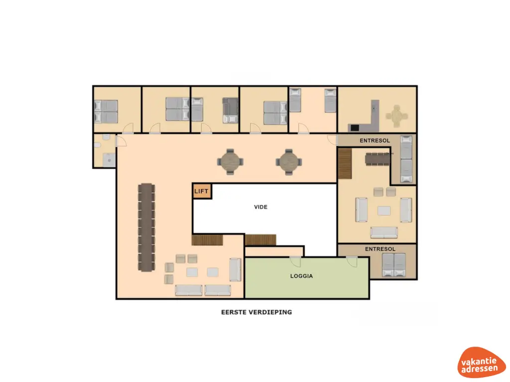 Vakantieadressen accommodatie afbeelding