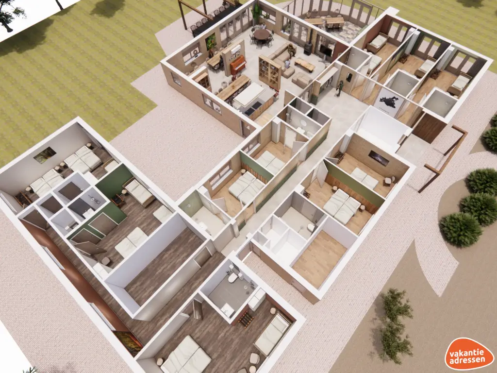 Vakantieadressen accommodatie afbeelding