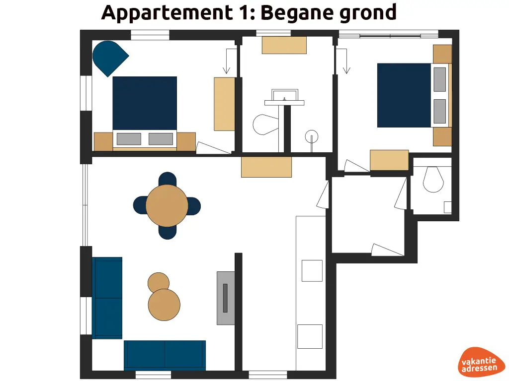 Vakantieadressen accommodatie afbeelding