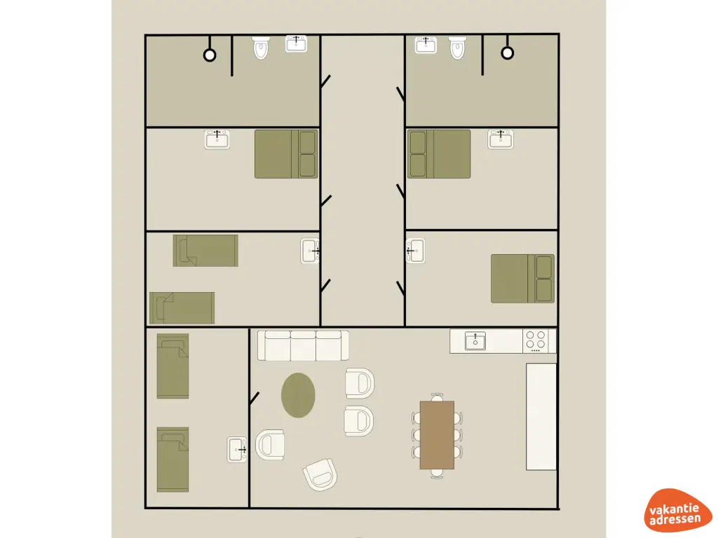 Vakantieadressen accommodatie afbeelding