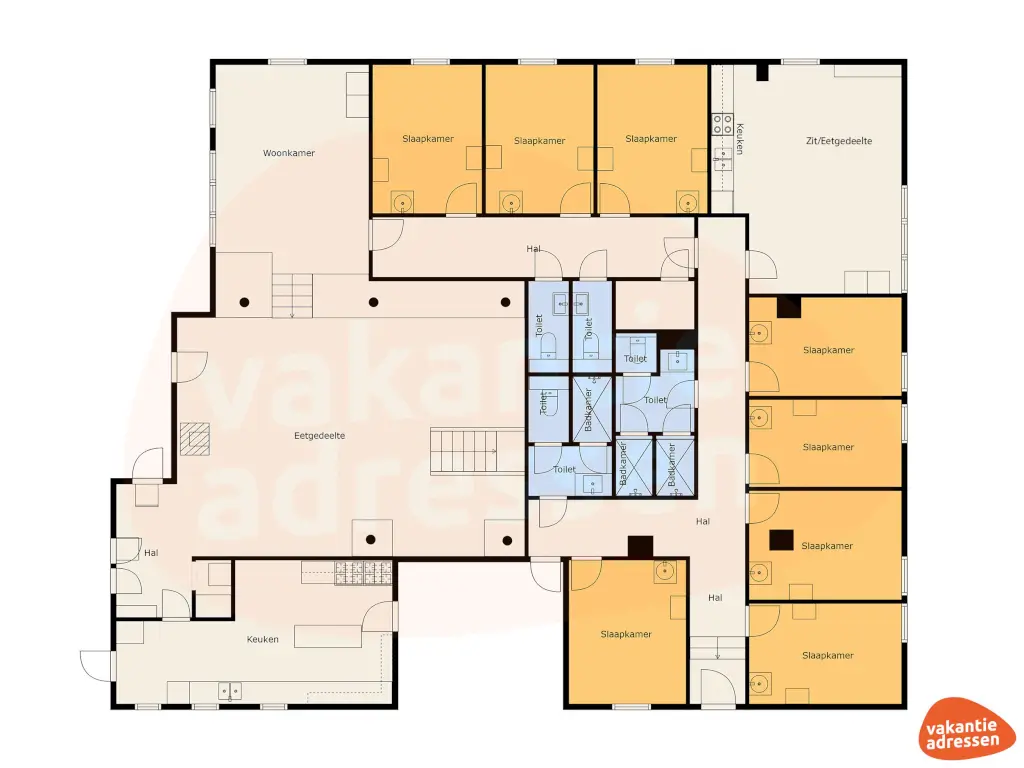 Vakantieadressen accommodatie afbeelding