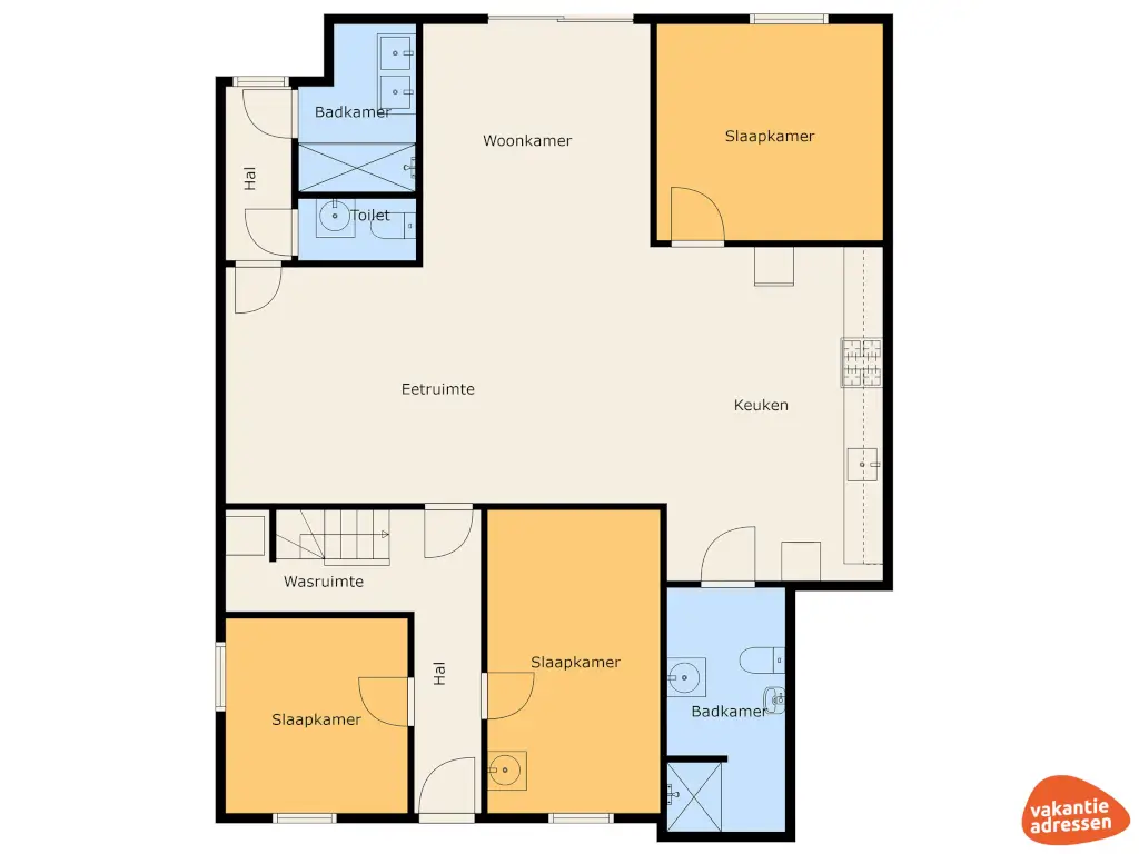 Vakantieadressen accommodatie afbeelding