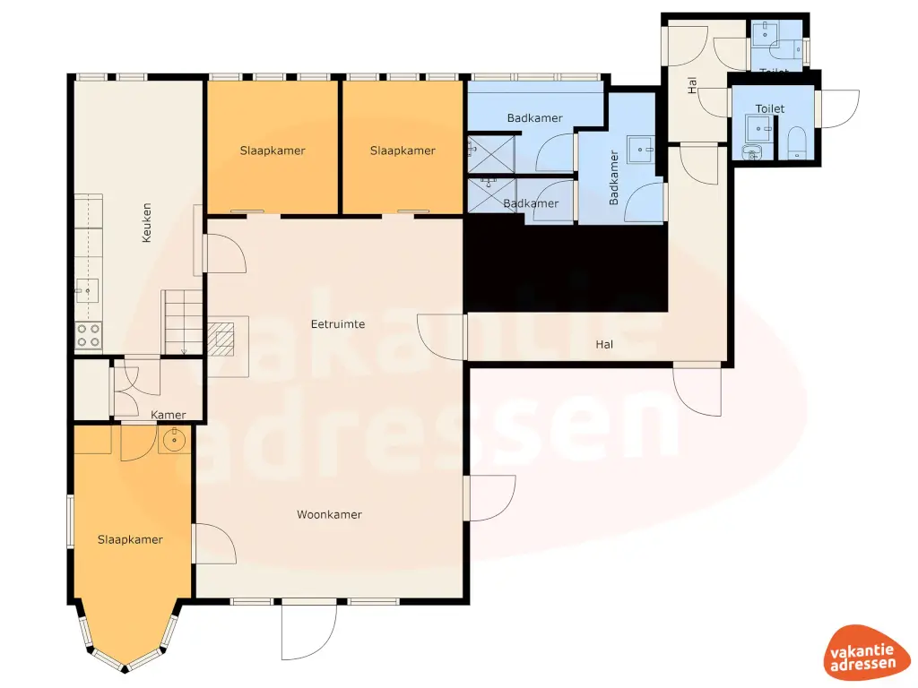 Vakantieadressen accommodatie afbeelding