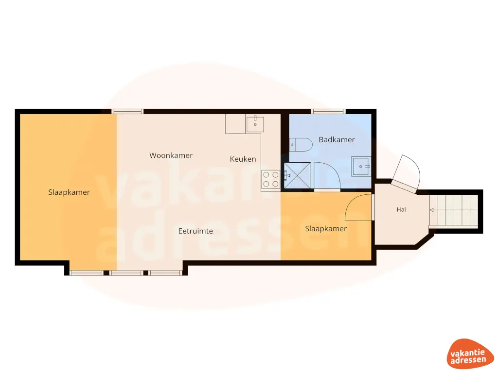 Vakantieadressen accommodatie afbeelding