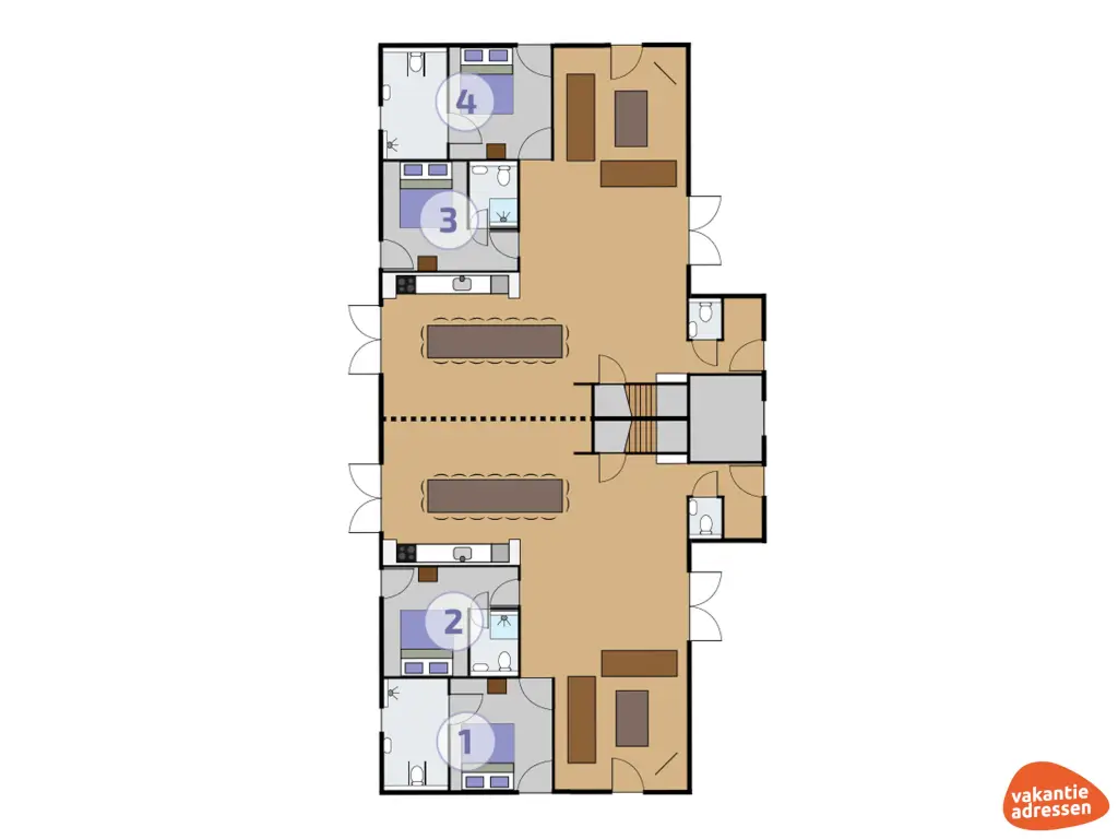 Vakantieadressen accommodatie afbeelding